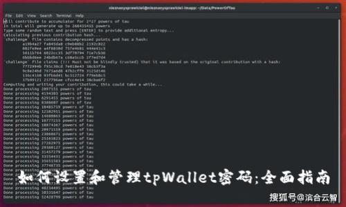 如何设置和管理tpWallet密码:全面指南